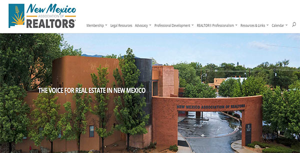 NMRealtor.com, the official website of the New Mexico Association of Realtors, stands as a testament to our expertise in WordPress website development.